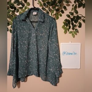 Cabi Floral Chase Blouse
